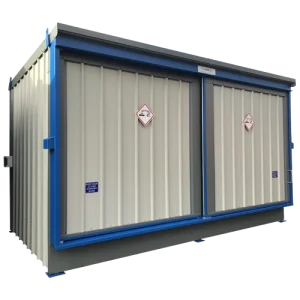 Corvault – Bunded Drum & IBC Stores for Corrosives